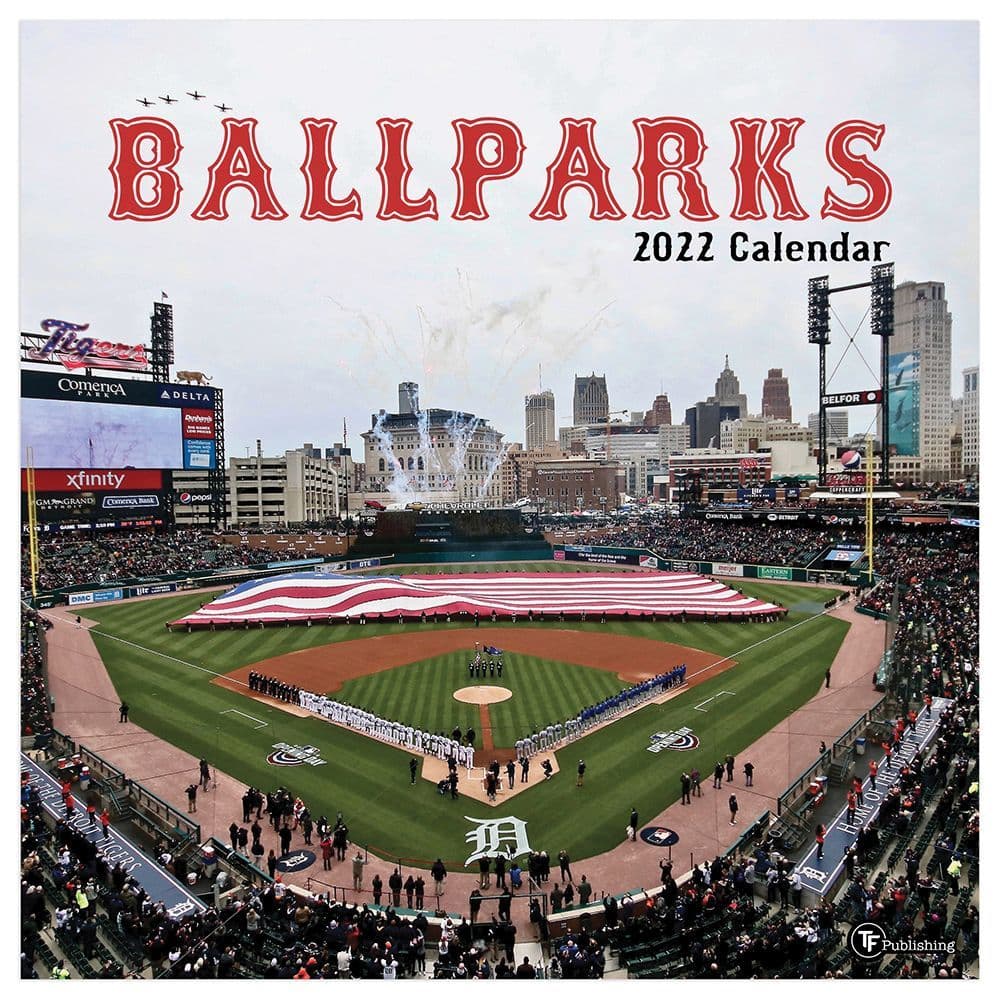 Ballparks 2022 Wall Calendar