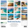 image Worlds Best Beaches 2026 Wall Calendar First Alternate Image