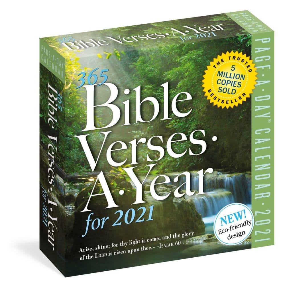 Bible Verses Desk Calendar - Calendars.com