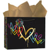 image jgoldcrown Love Medium Gift Bag by James Goldcrown Main Image