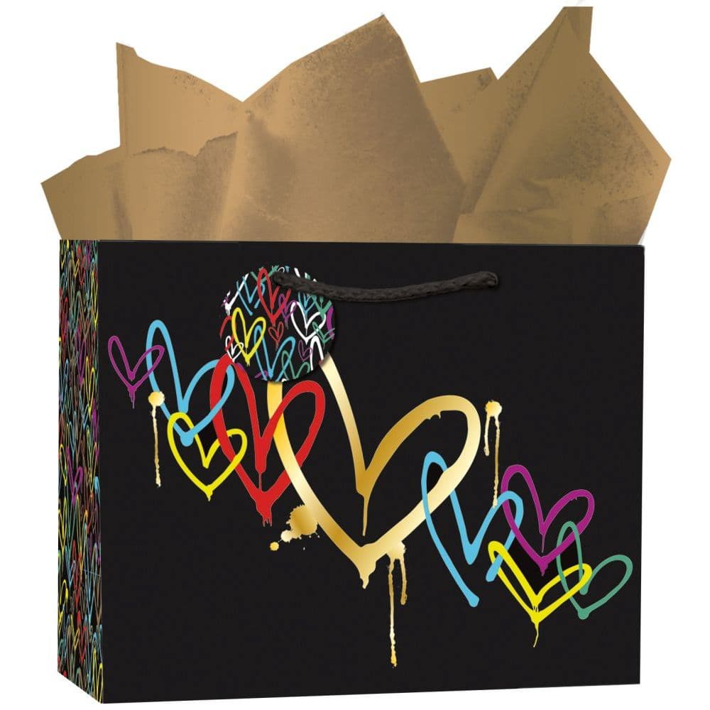 jgoldcrown Love Medium Gift Bag by James Goldcrown Main Image