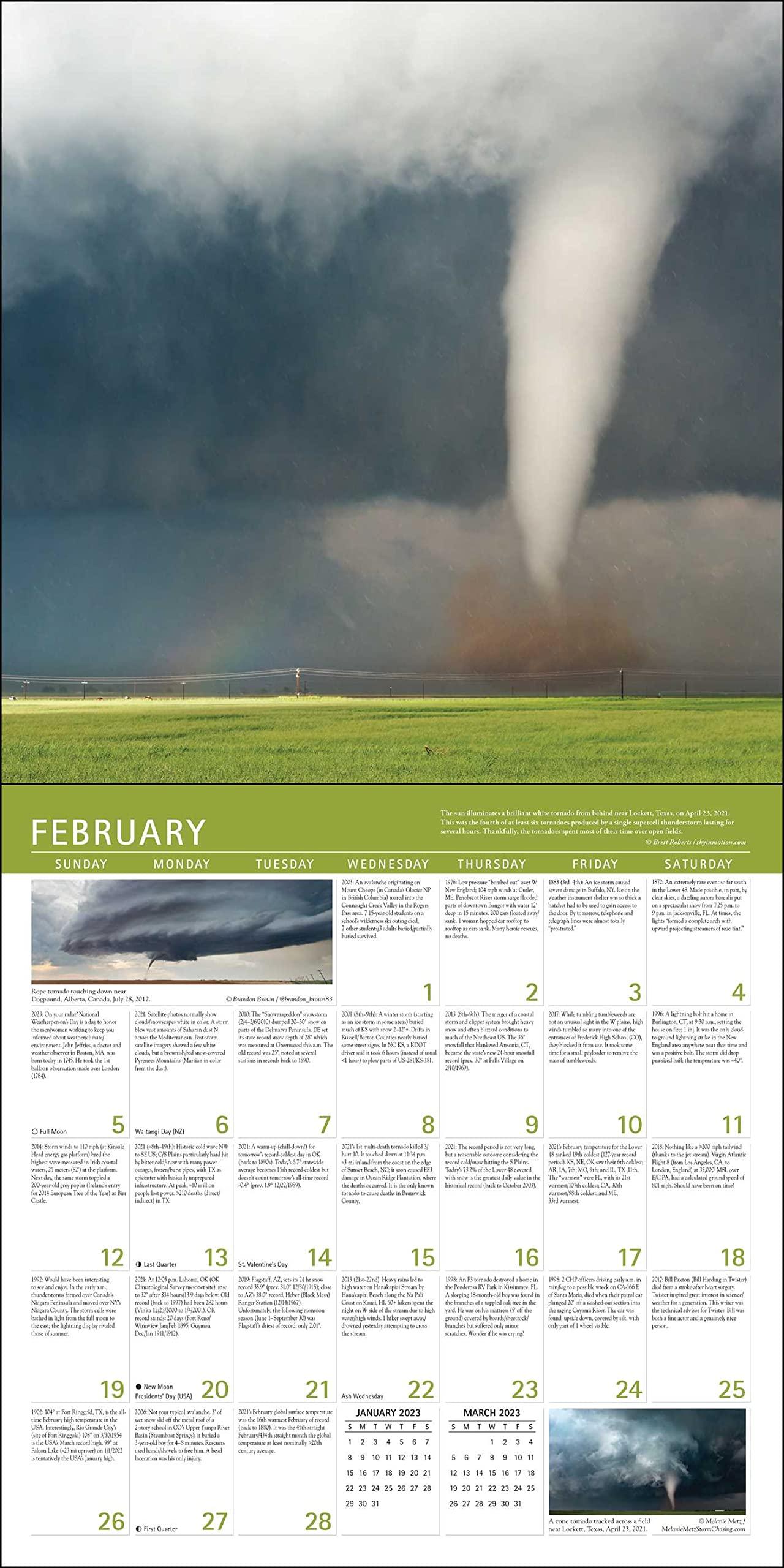 Weather Guide 2023 Wall Calendar - Calendars.com