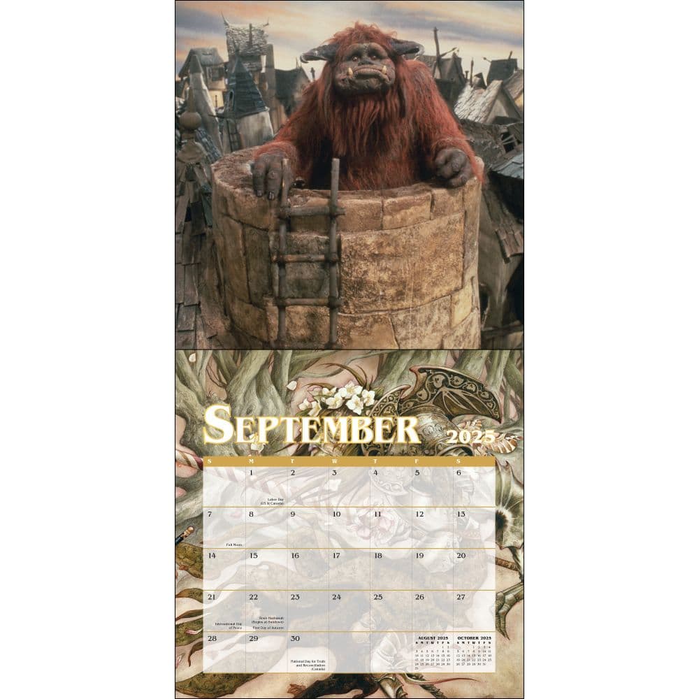 Labyrinth 2025 Wall Calendar