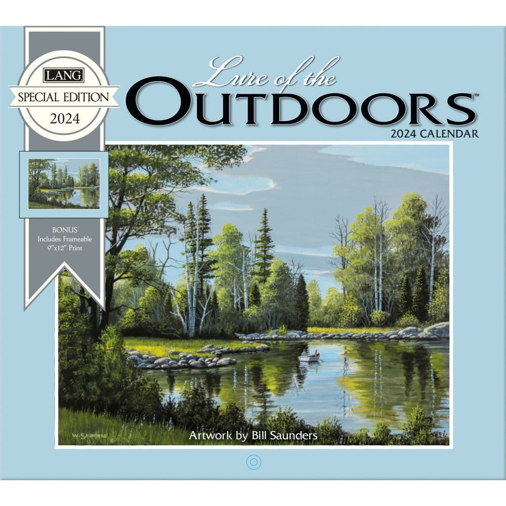 Lure of the Outdoors Special Edition 2024 Wall Calendar Main