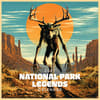 image National Parks Legends 2027 Wall Calendar Main Product 
Image