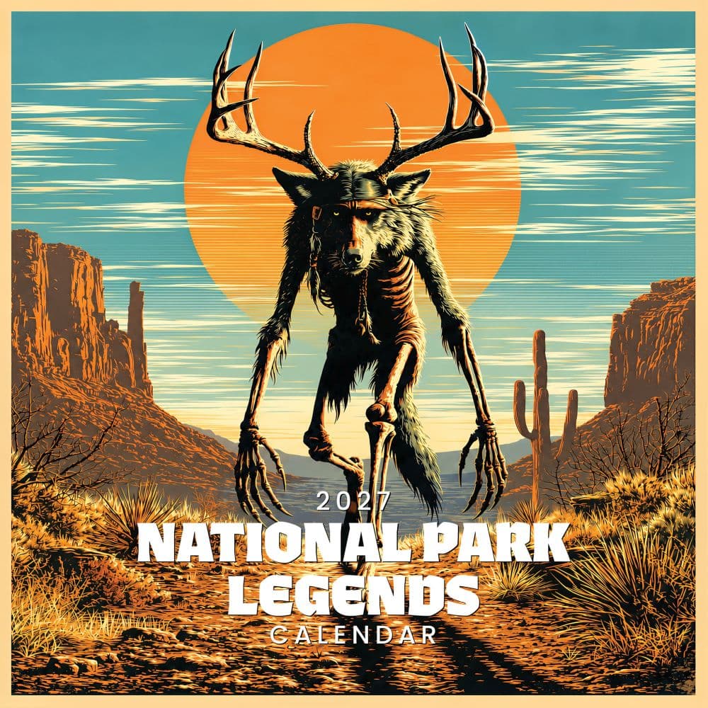 image National Parks Legends 2027 Wall Calendar Main Product 
Image
