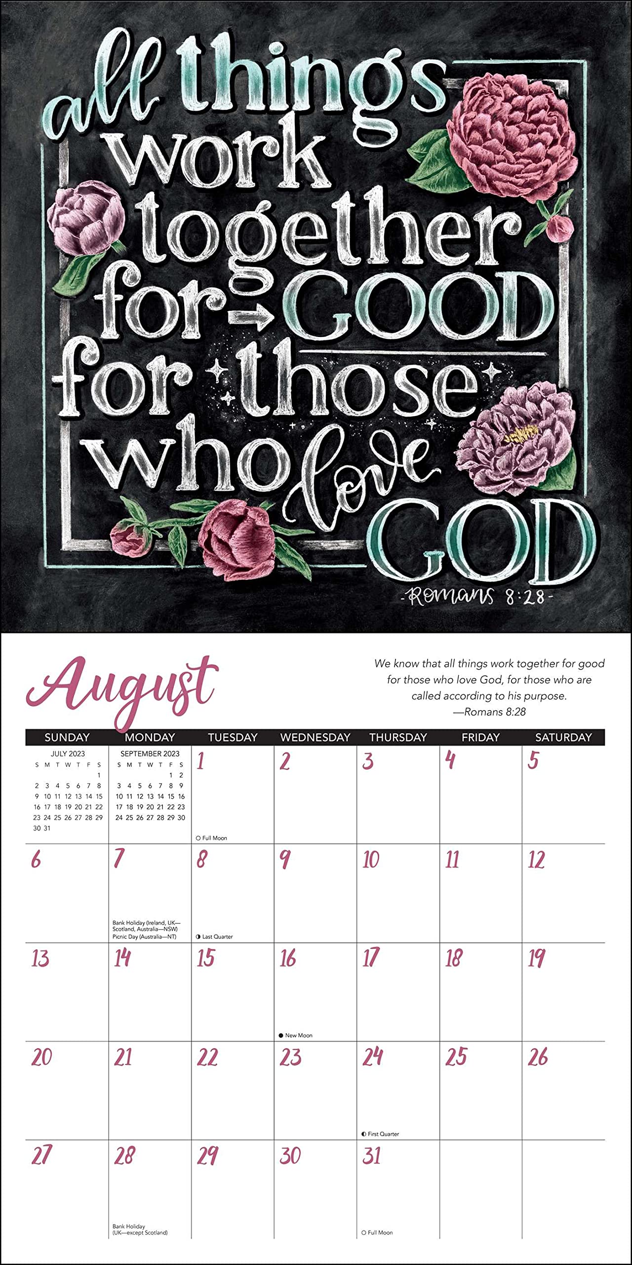 Free Scripture Calendar 2023 2024 - PELAJARAN
