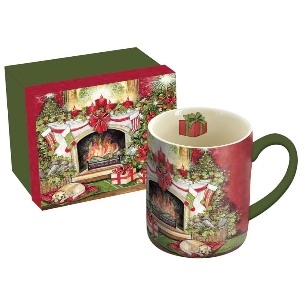 Christmas Warmth 14-oz. Mug w/ Decorative Box by Susan Winget
