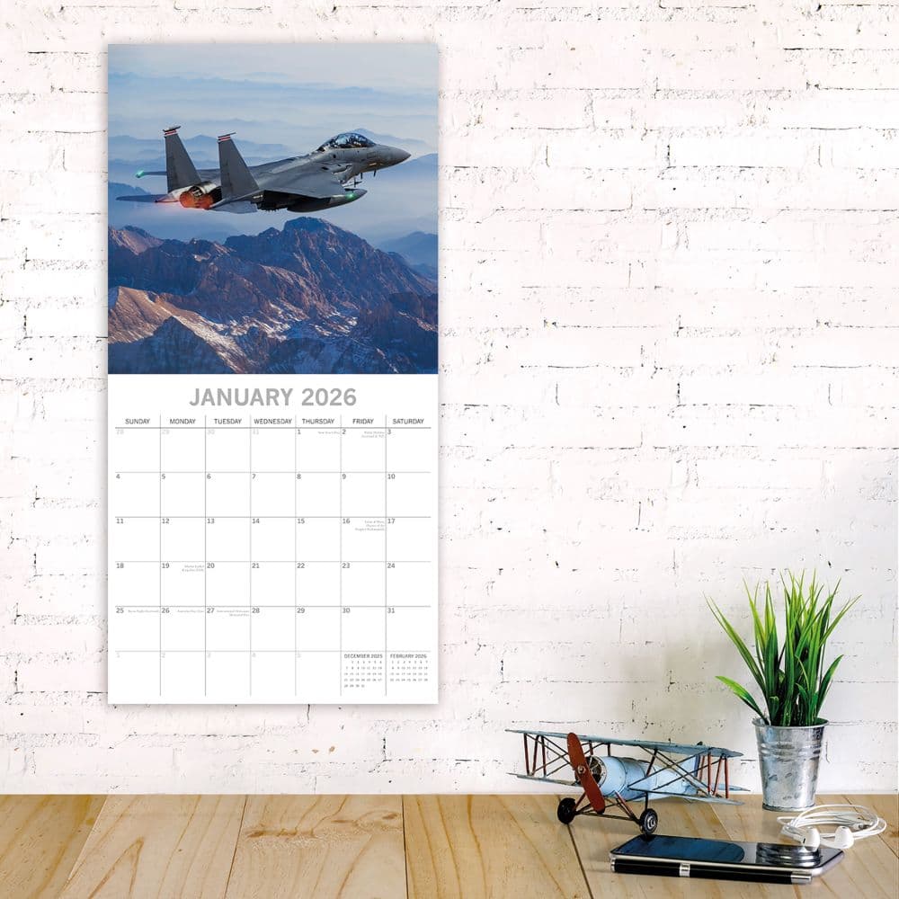 Warbirds 2026 Wall Calendar Second Alternate Image