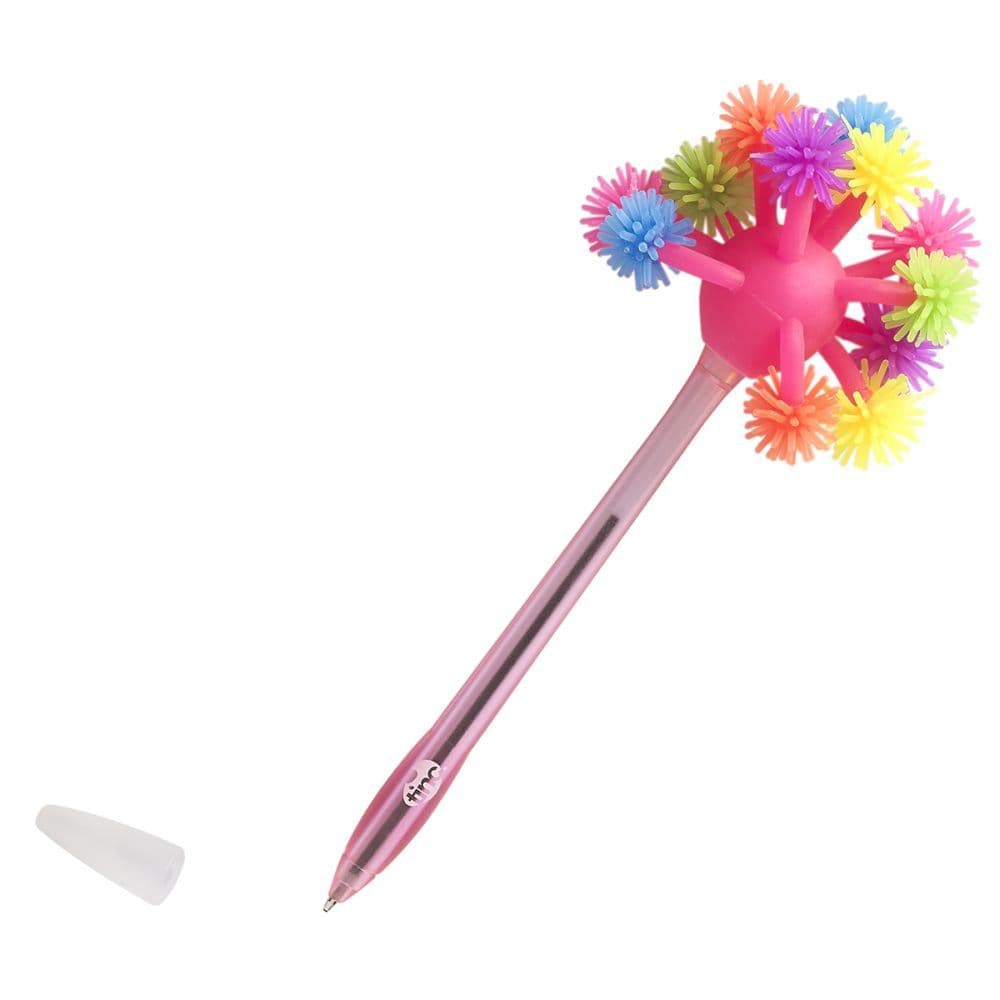 Mallo Pink Multi Fuzzy Guy Lighted Pen Main Image