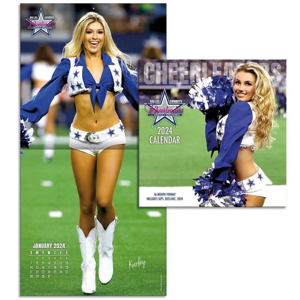 NFL Dallas Cowboys Cheerleaders 2024 Mini Wall Calendar Third Alternate Image width=&quot;1000&quot; height=&quot;1000&quot;