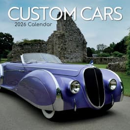 Custom Cars 2026 Wall Calendar