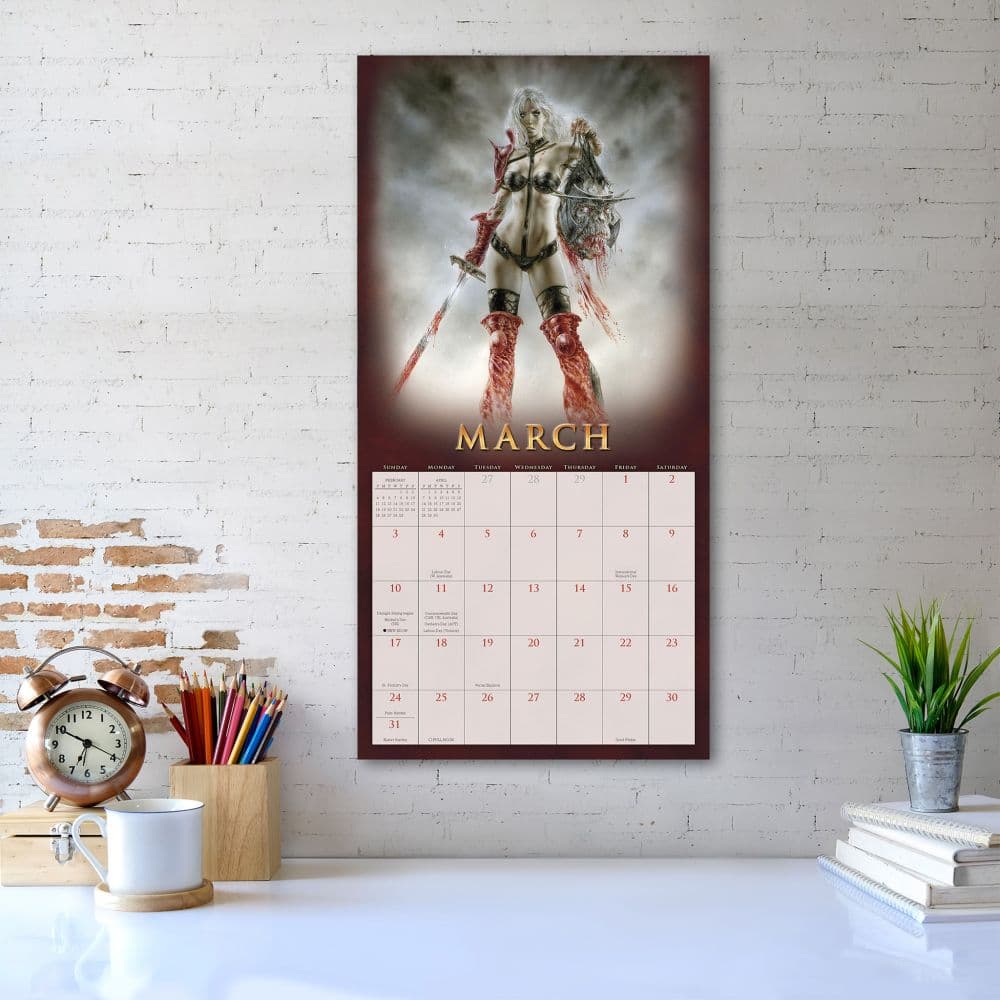 Royo 2025 Wall Calendar