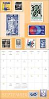 image US Postal Service Stamp Art Wall Inside 3 width=''1000'' height=''1000''