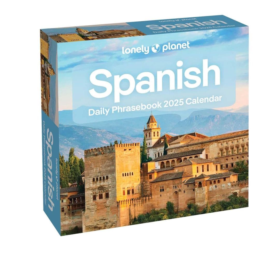 Lonely Planet Spanish 2025 Desk Calendar Main Product Image width=&quot;1000&quot; height=&quot;1000&quot;