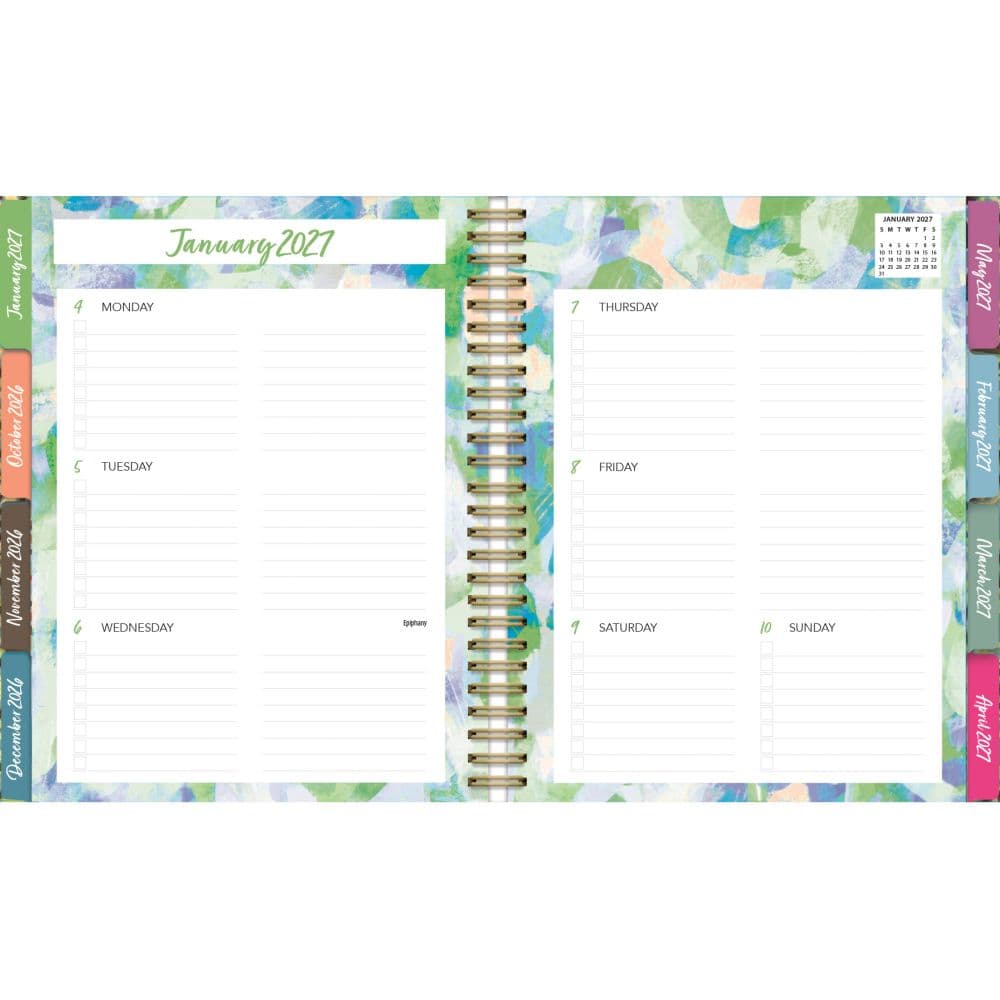 Abstract Expressions 2027 Agenda Planner by Jeanetta Gonzales First Alternate Image