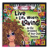image Live A Life Worth Loving 2026 Wall Calendar by Suzy Toronto Main Product Image