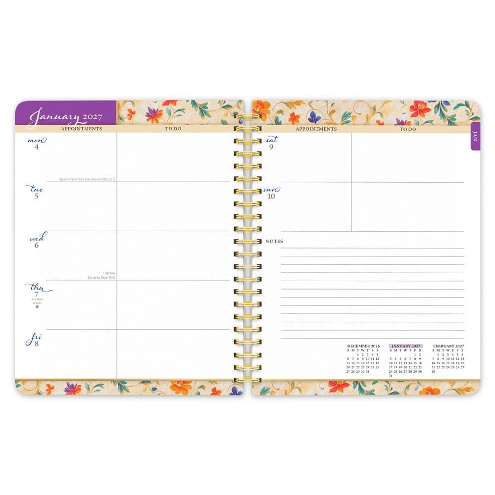 Tuscan Delight Foil 2027 Planner Second Alternate Image