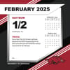 image COL Arkansas Razorbacks 2025 Desk Calendar Second  Alternate Image