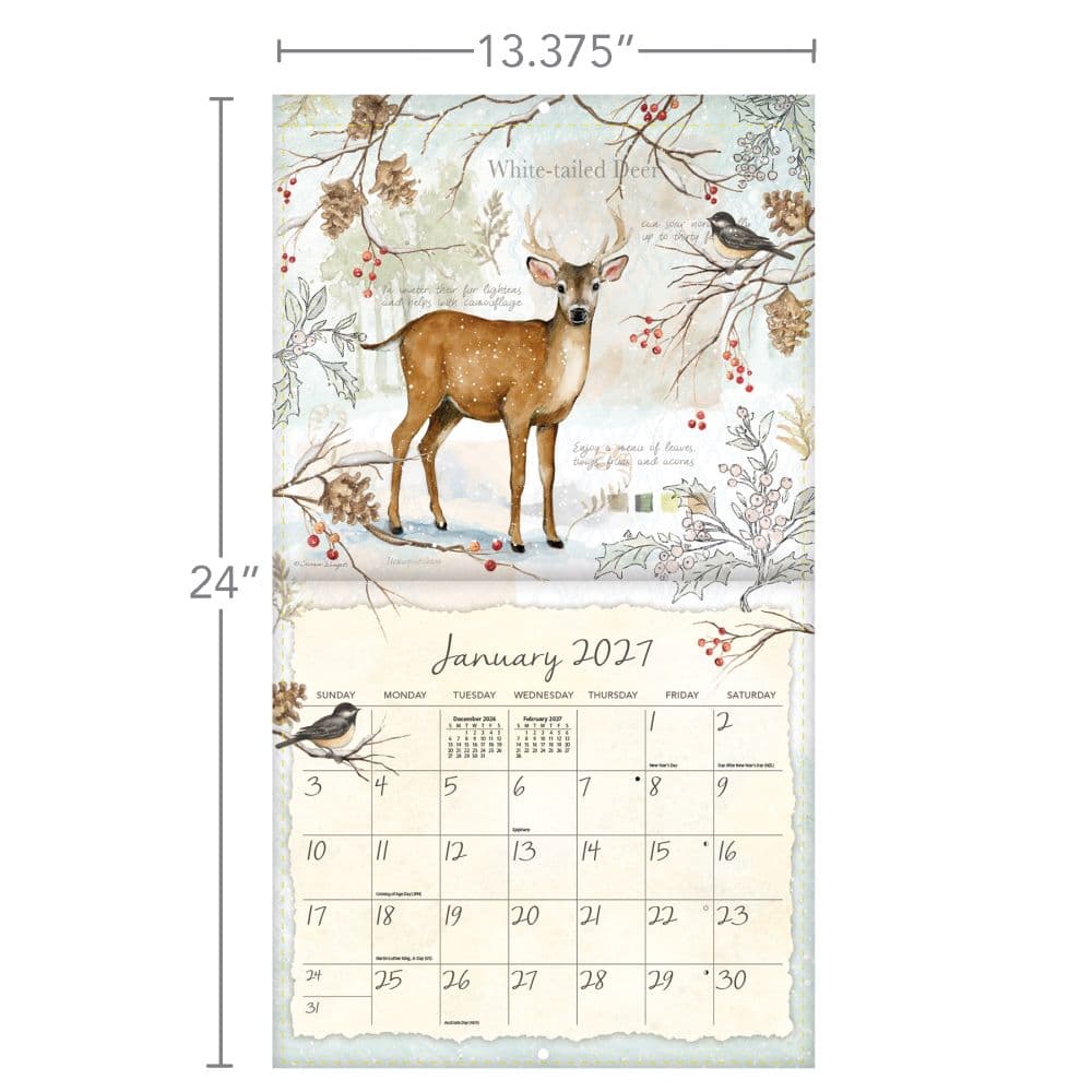 Field Guide 2027 Wall Calendar by Susan Winget Third Alternate Image