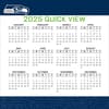 image NFL Seattle Seahawks 2025 Desk Calendar Quick View