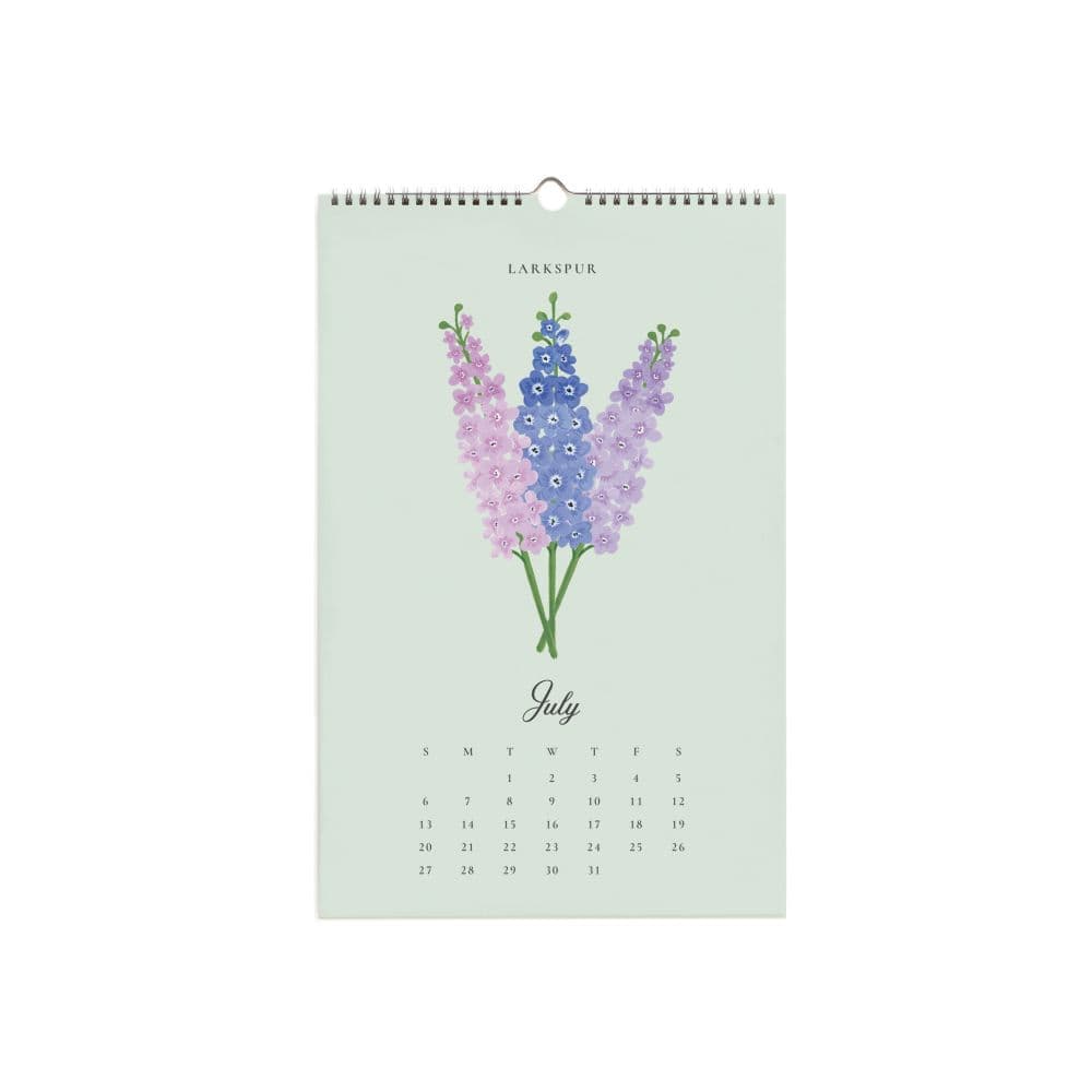 Say It With Flowers 2025 Wall Calendar Seventh  Alternate Image