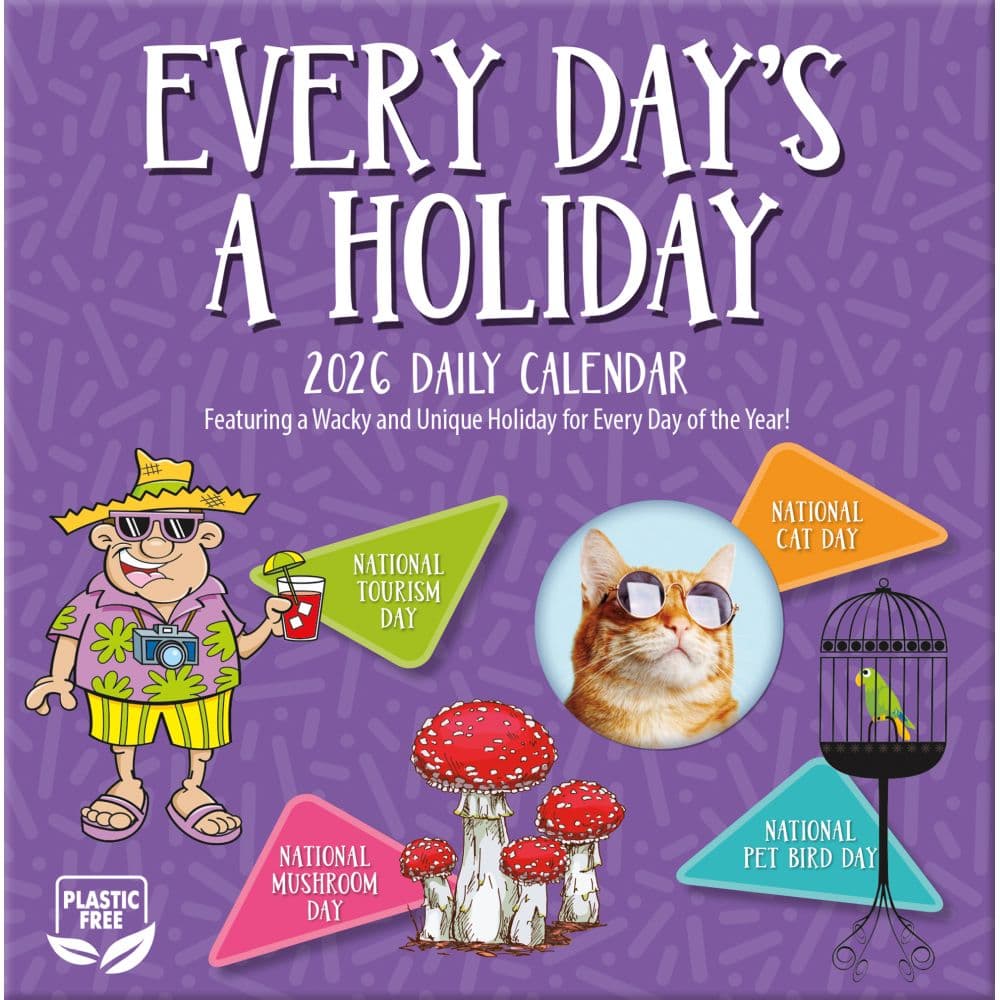 Everydays A Holiday Photo 2026 Desk Calendar_ALT1