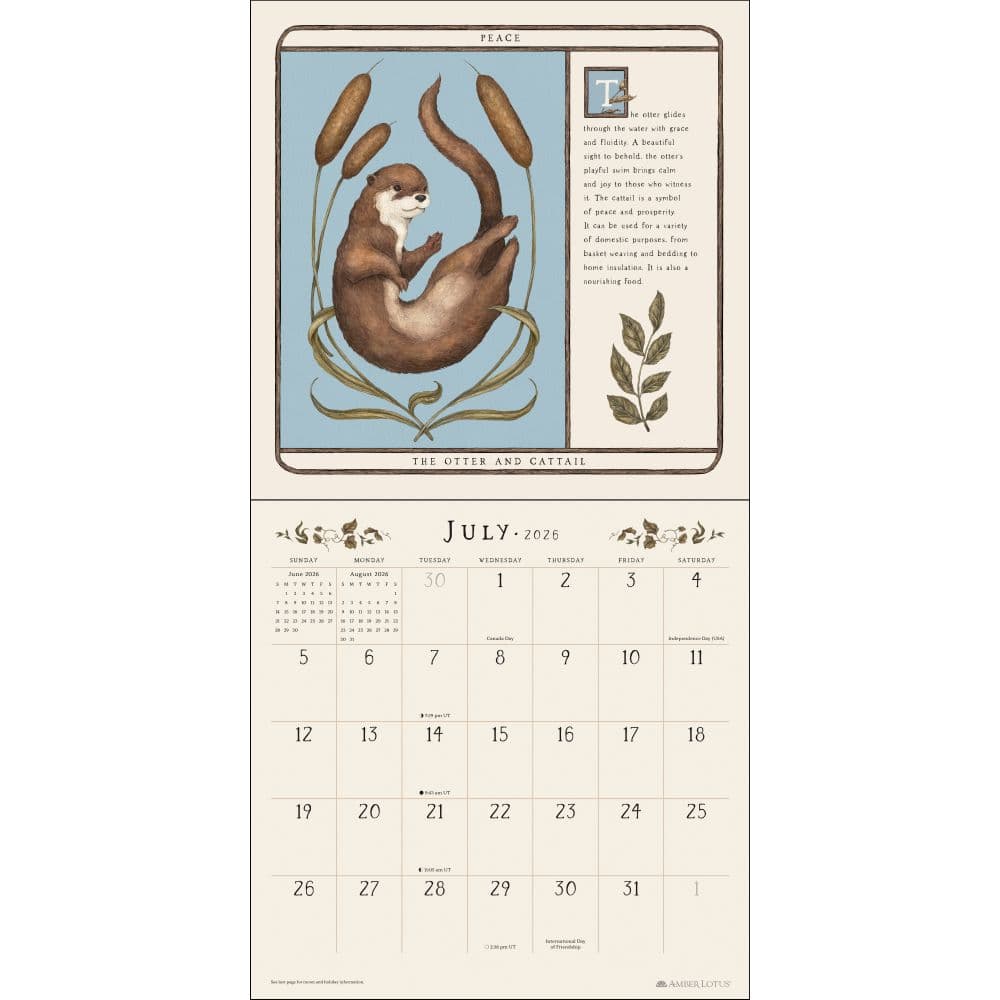Woodland Wardens 2026 Wall Calendar Third Alternate Image