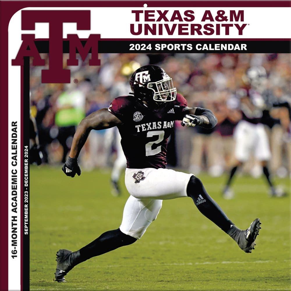 Texas A & M 2024 Wall Calendar