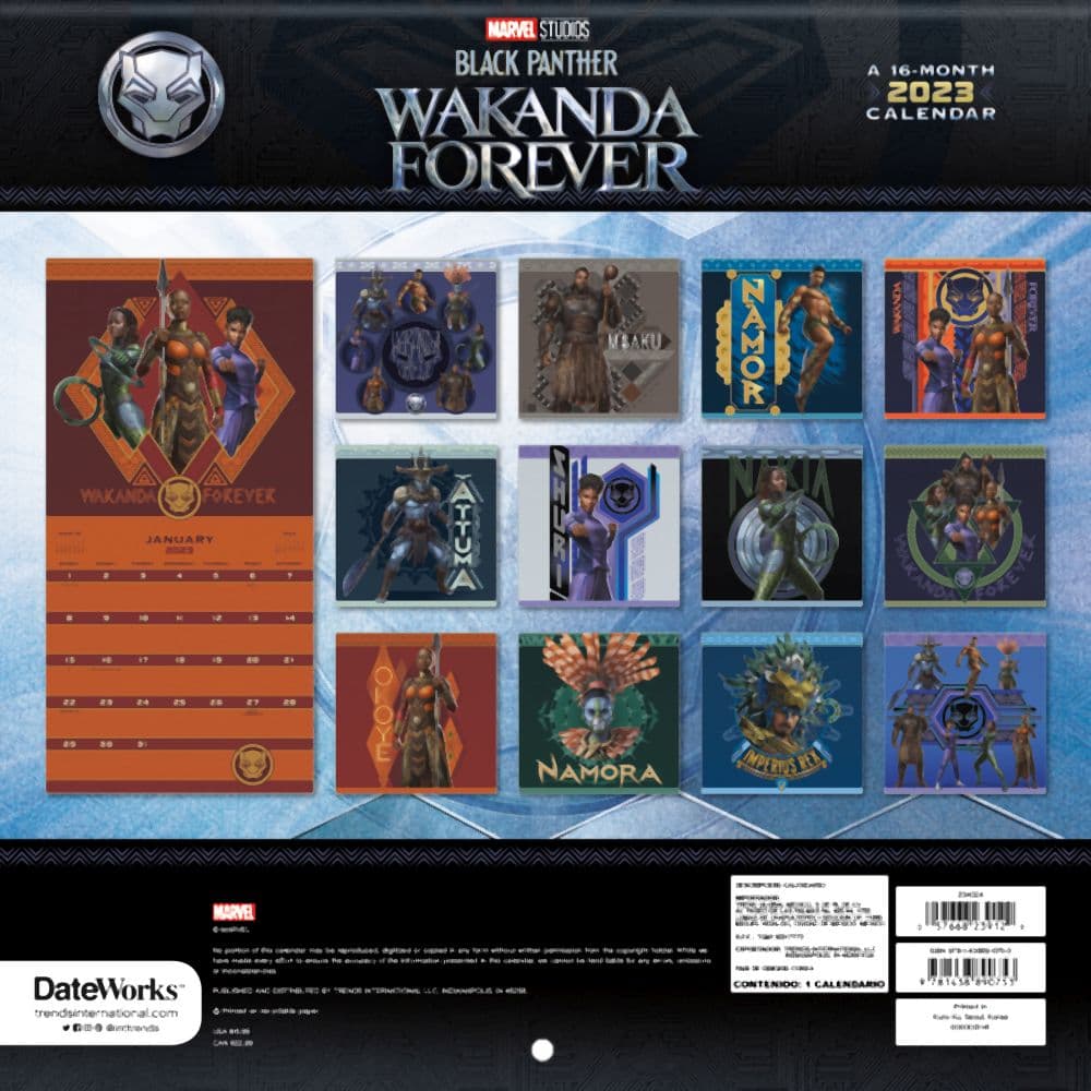 black-panther-2-wakanda-2023-wall-calendar-calendars