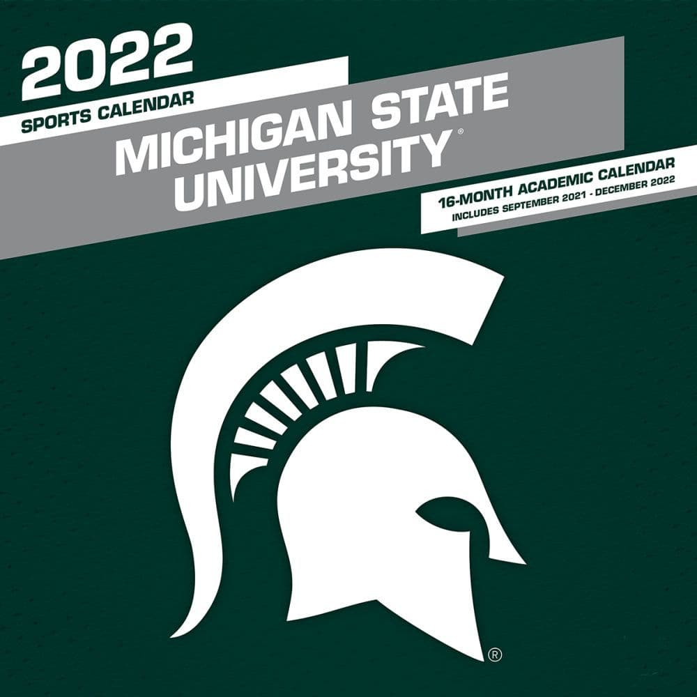 Michigan State Spartans 2022 Wall Calendar