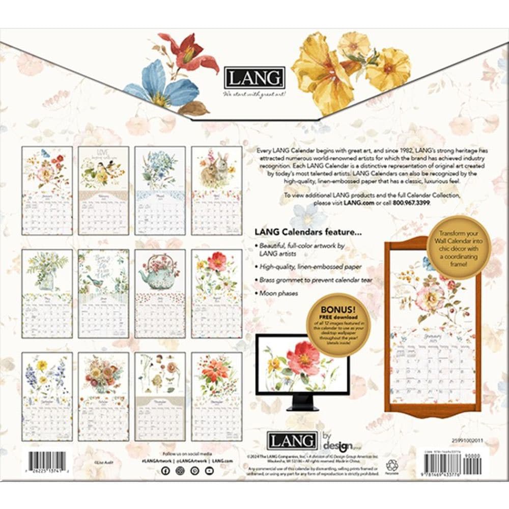 Watercolor Seasons by Lisa Audit 2025 Wall Calendar First Alternate Image width=&quot;1000&quot; height=&quot;1000&quot;