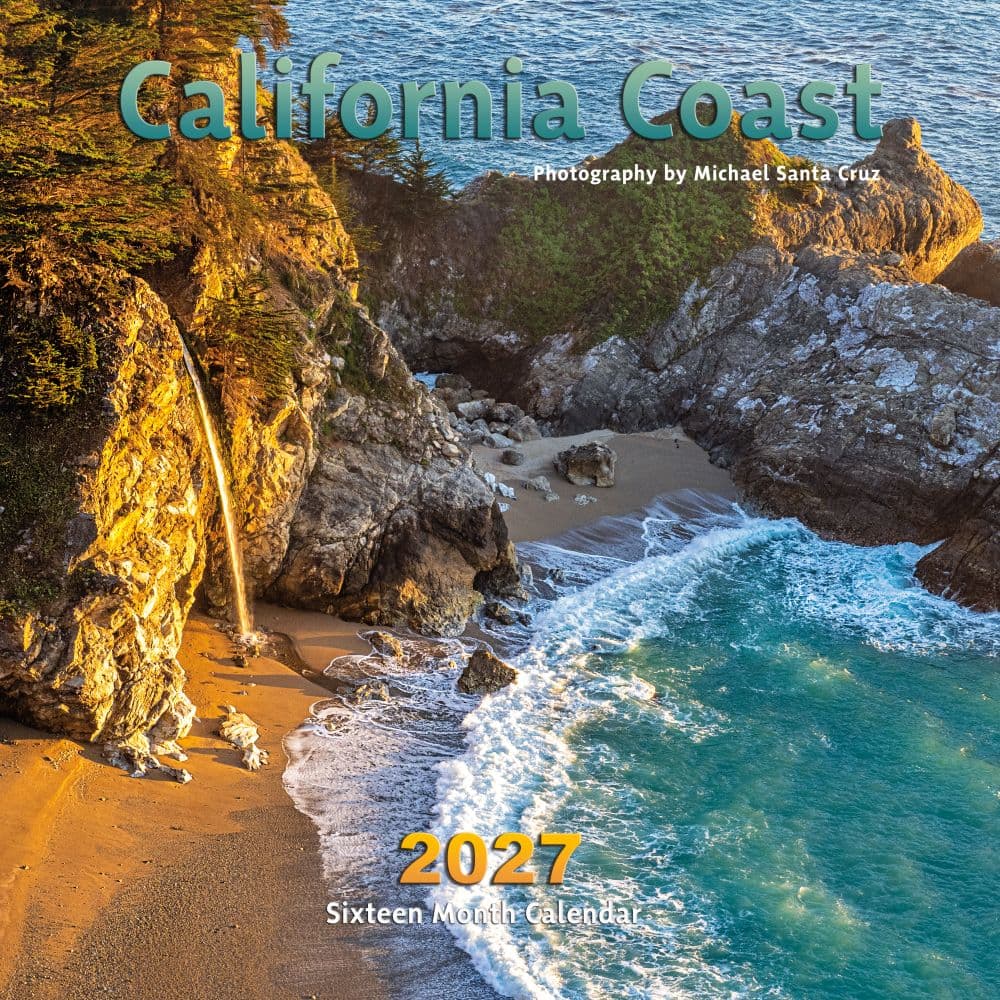 California Coast 2027 Wall Calendar Main Product Image