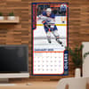 image NHL Edmonton Oilers 2025 Wall Calendar on a wall