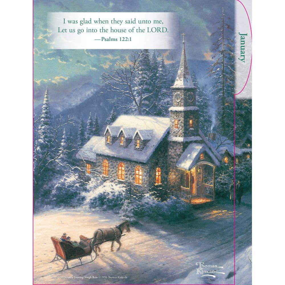 Kinkade Painter Scripture 2024 Engagement Planner