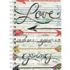 image Love Where You Go Spiral Journal by LoriLynn Simms Main Image