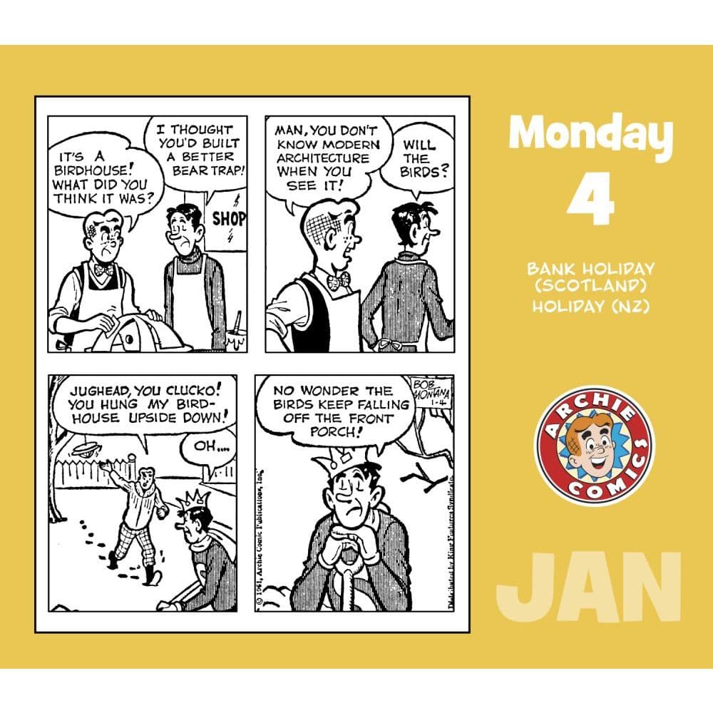 Archie Comics Desk Calendar