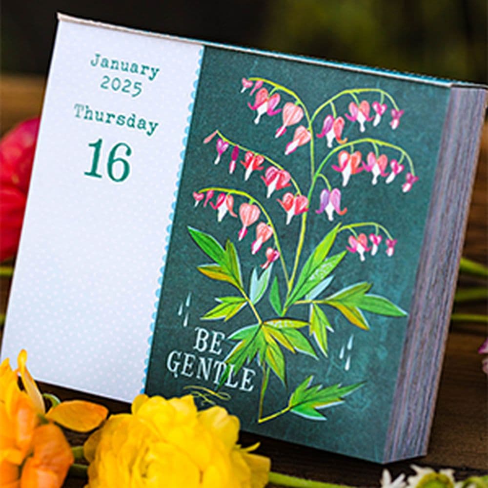 Katie Daisy Just Bloom 2025 Desk Calendar Seventh Alternate Image width=&quot;1000&quot; height=&quot;1000&quot;