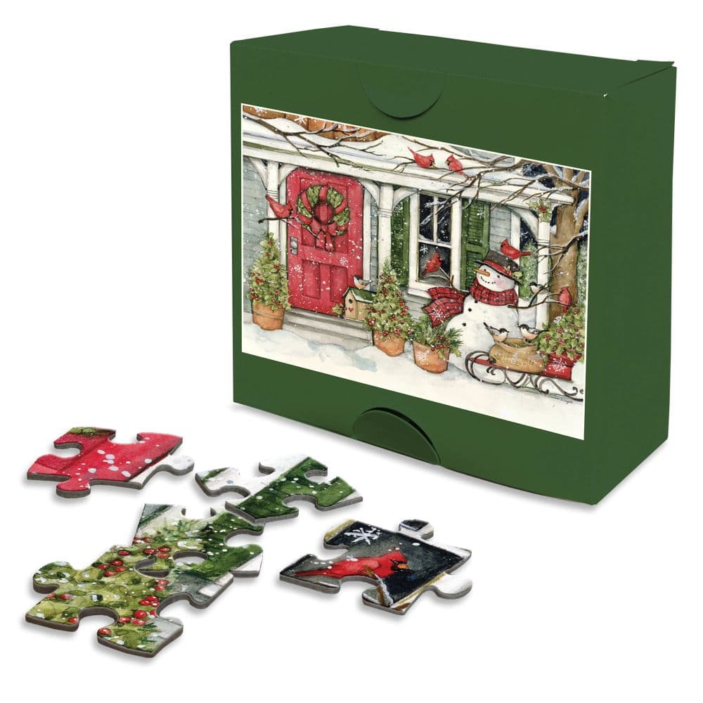 Snowman Friends Large 4 Pack Puzzle Set Second Alternate Image