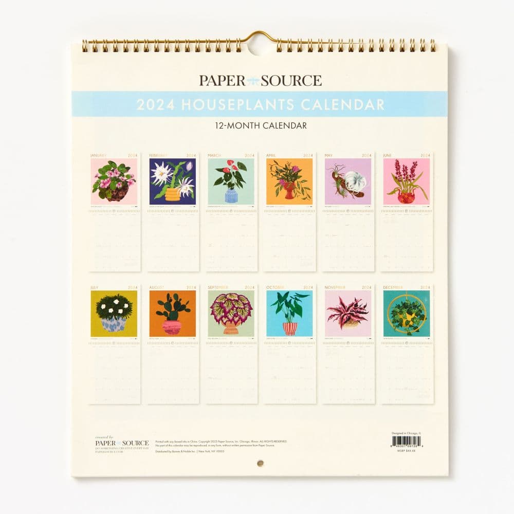 Houseplants Foil Poster 2024 Wall Calendar Calendars Com   3da371e8 65f3 4a2c 86d6 53ba9f8de2ad