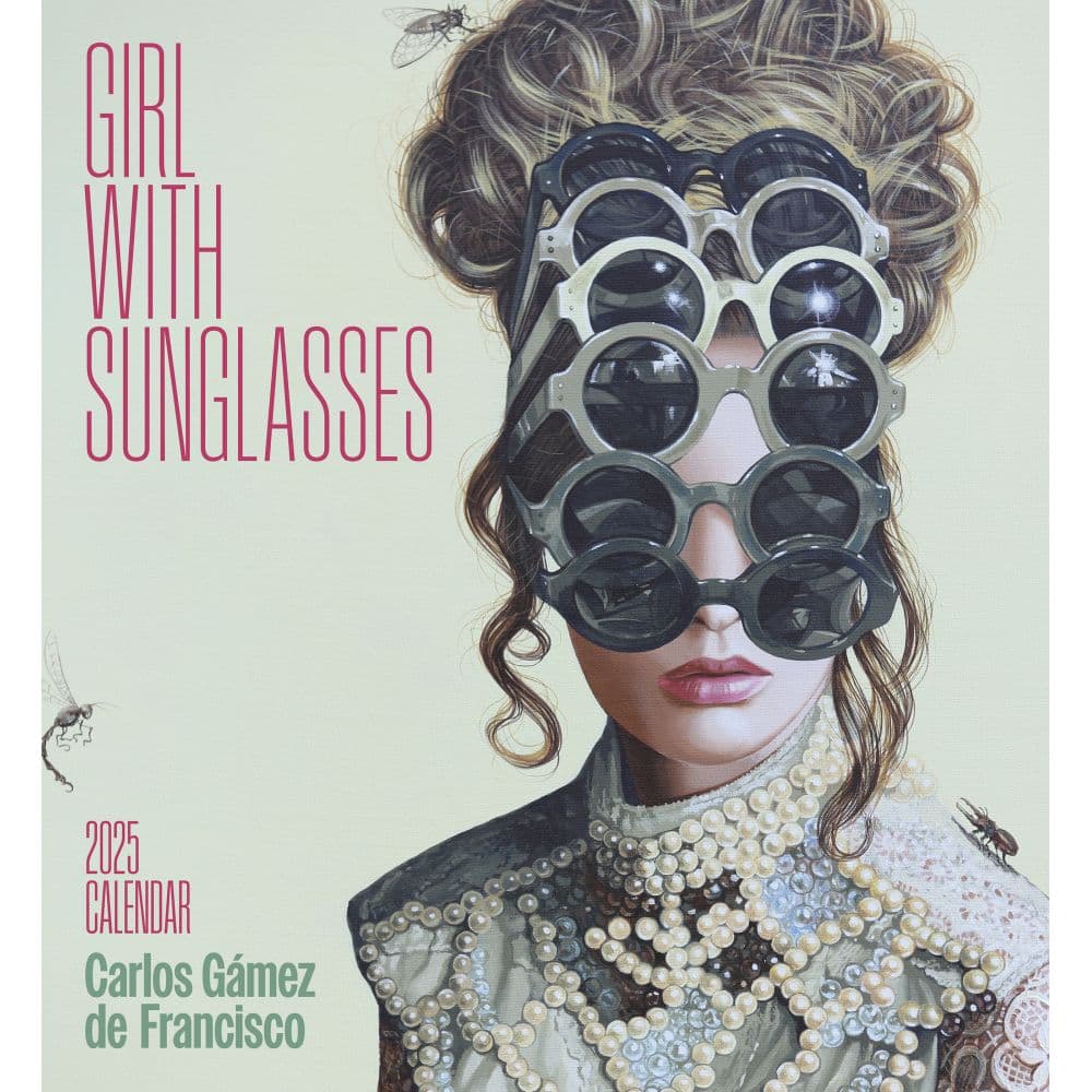 Girl with Sunglasses 2025 Wall Calendar Main Image