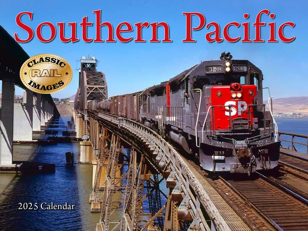 image Southern Trains Pacific Railroad 2025 Wall Calendar