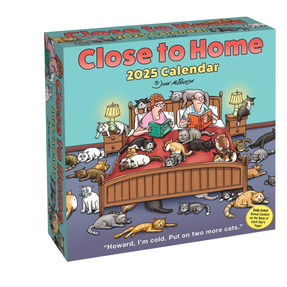 Close to Home 2025 Desk Calendar Main Product Image width=&quot;1000&quot; height=&quot;1000&quot;