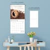 image Coffee 2025 Wall Calendar on a wall