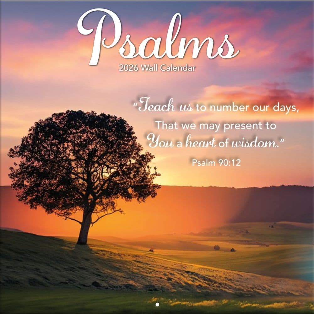 Psalms 2026 Wall Calendar_Main Image