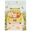 image Yellow Car Birthday Card First Alternate Image width=&quot;1000&quot; height=&quot;1000&quot;