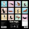 image Cow Yoga 2025 Mini Wall Calendar First Alternate Image width="1000" height="1000"