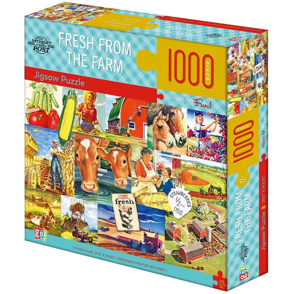 Fresh From The Farm 1000 Piece Puzzle Second Alternate Image
