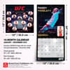 image UFC Athletes 2027 Wall Calendar Sixth Alternate Image
