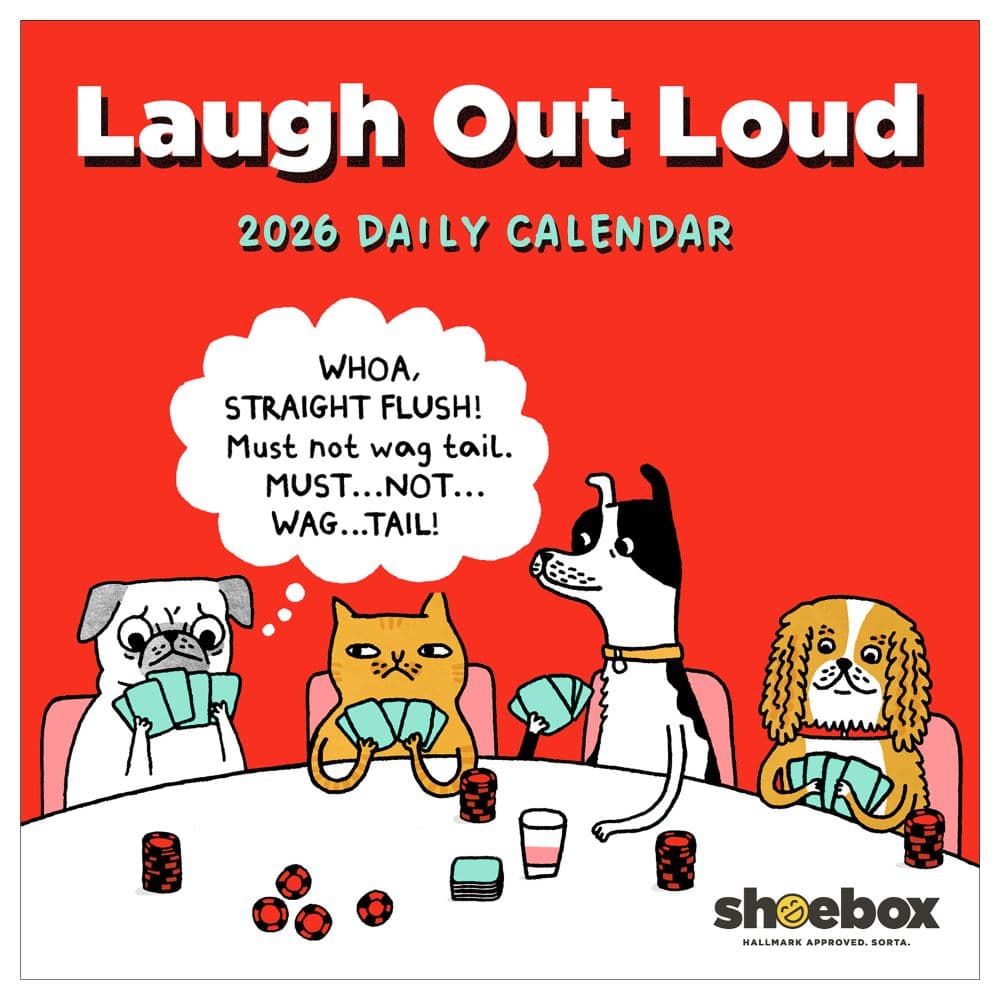 Shoebox 2026 Desk Calendar Sixth Alternate Image